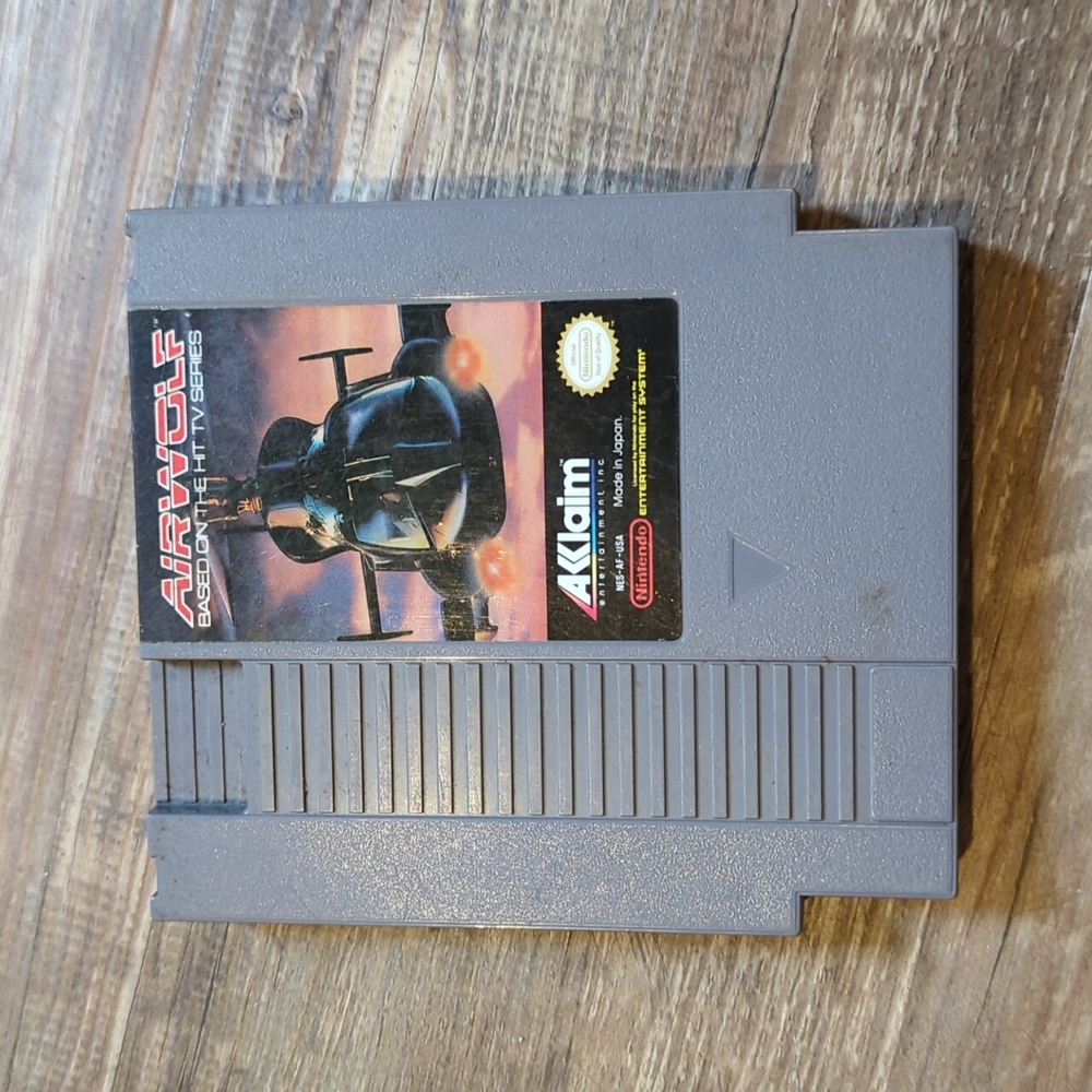 Airwolf nes game